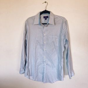 Calvin Klein Egara Plaid Slim Fit Sport Shirt